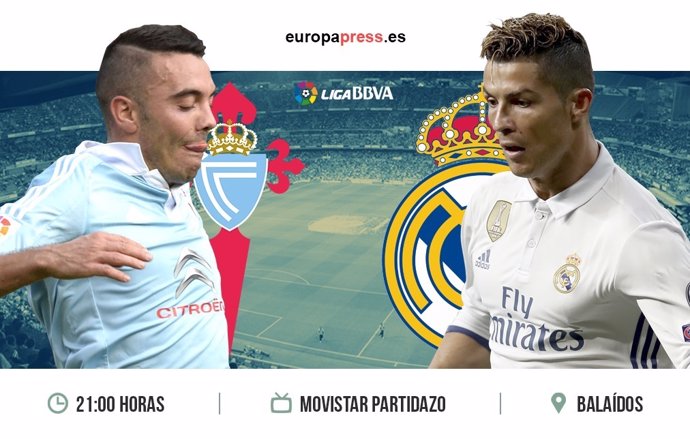 Horario y dónde ver el Celta de Vigo – Real Madrid | Jornada 21 Liga Santander