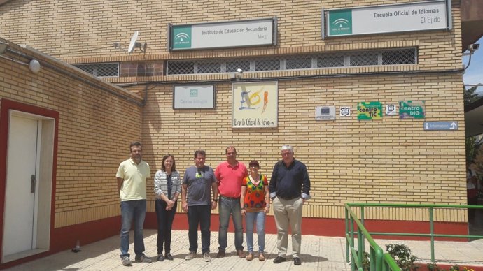 Visita al IES Murgi de El Ejido (Almería)
