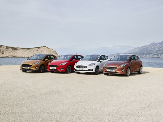 Nova gamma de Ford Fiesta