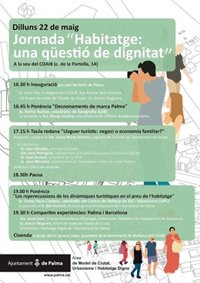 Cort organiza una jornada de debate sobre la situación de la vivienda en Palma para el 22 de mayo