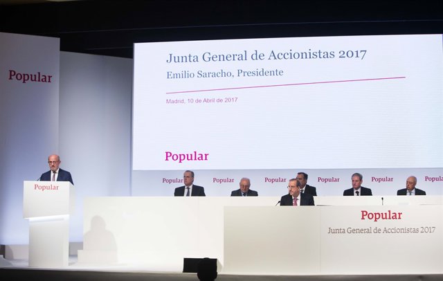 Junta d'accionistes de Banc Popular