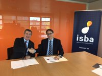 ISBA y Abanca acuerdan colaborar en la financiación a empresas, autónomos y emprendedores 