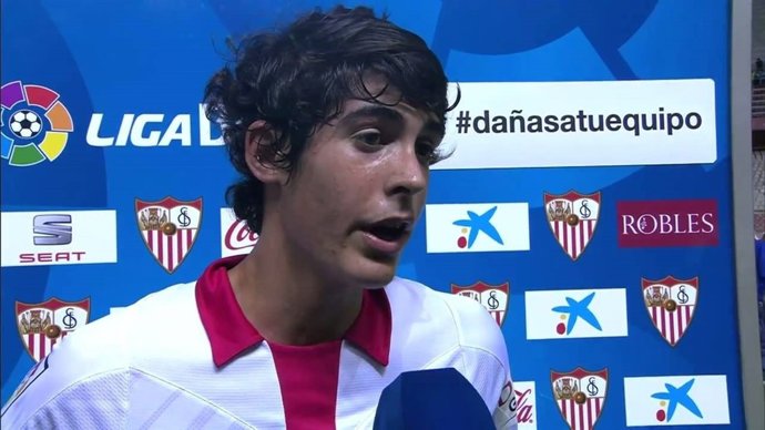 Carlos Fernández, jugador del Sevilla