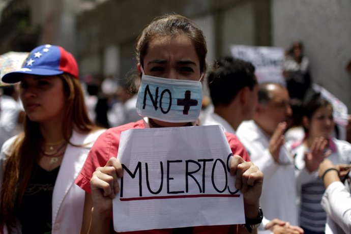 Protestas en Venezuela contra la represión del Gobierno 