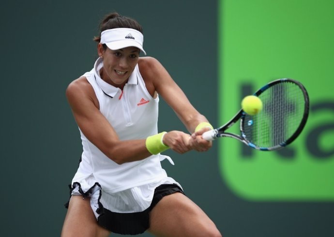 Garbiñe Muguruza en Miami