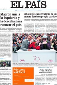 Las portadas de los periódicos de hoy, jueves 18 de mayo de 2017