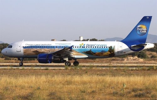 Avión de Thomas Cook