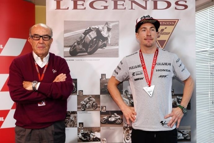 Nicky Hayden Carmelo Ezpeleta salón fama MotoGP leyenda