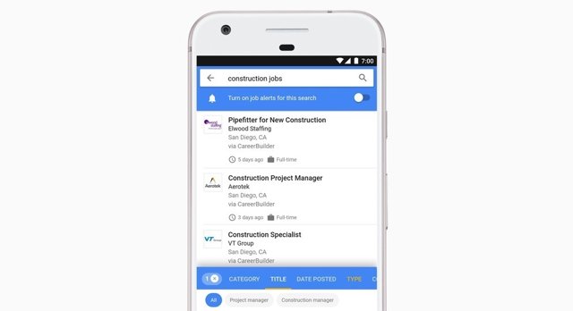 Google for jobs cerca feina