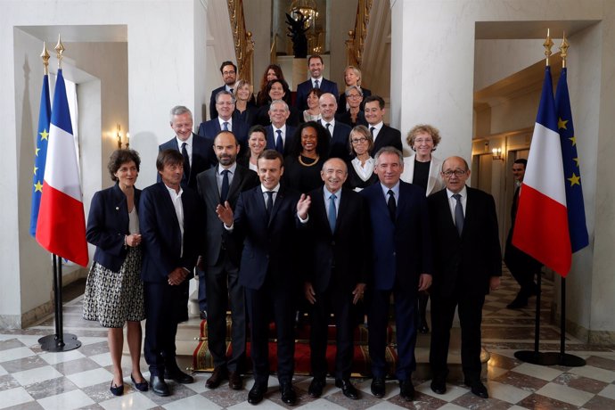 Los nuevos ministros del Gobierno de Emmanuel Macron