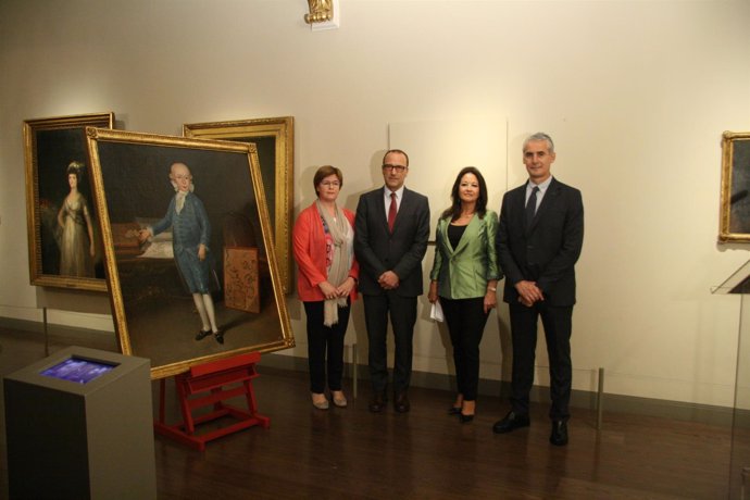 El retrato de Don Luis María de Borbón y Vallabriga, en el Museo Goya.