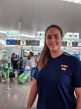 La Jugadora De La Selección Española De Waterpolo Maica García