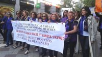 Concentración en Madrid en apoyo a la madre de Maracena (Granada) obligada a devolver a sus hijos