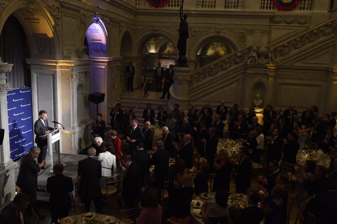 WASHINGTON, ESTADOS UNIDOS. 17 de mayo de 2017. El presidente Juan Manuel Santos