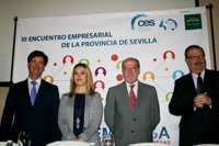 El III Encuentro Empresarial de la Provincia de Sevilla reúne a más de 150 empresarios en Alcalá de Guadaíra