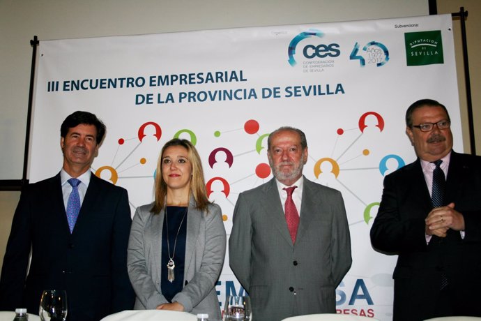 Inauguración del III Encuentro Empresarial de la Provincia de Sevilla