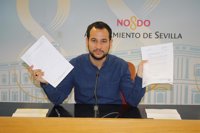 IU denuncia ante el Consejo de Transparencia andaluz el "oscurantismo" del gobierno local de Sevilla con el presupuesto