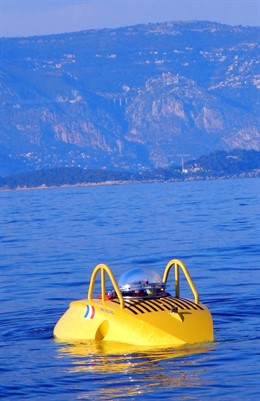 L'Ictineu 3 en Villefranche-sud-mer (França)