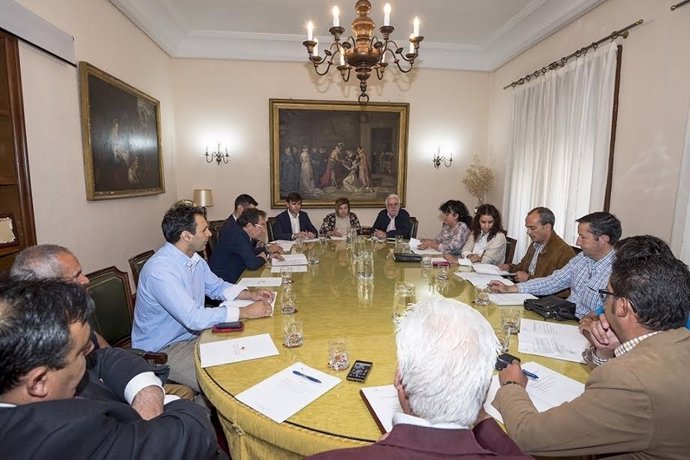 Reunión del Consejo de Mancomunidades en Cáceres