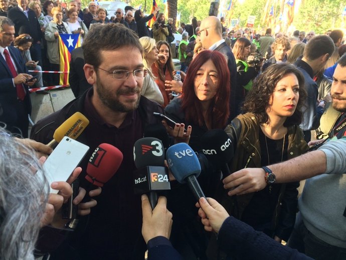 El secretari general de Podem, Albano-Dante Fachin