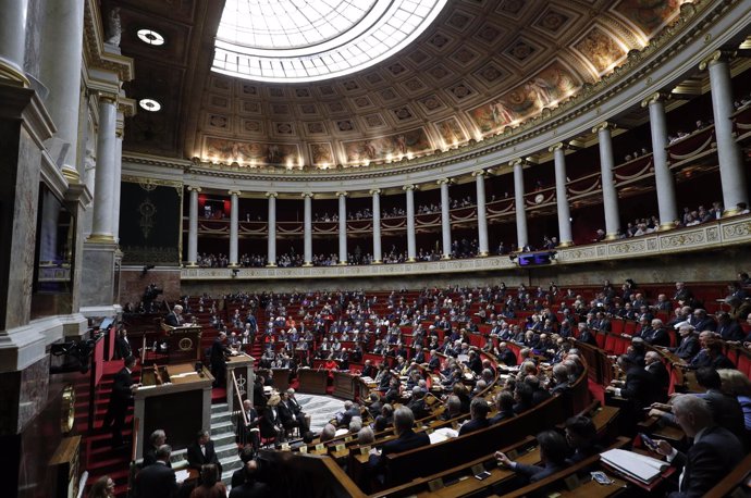 Hemiciclo de la Asamblea Nacional francesa