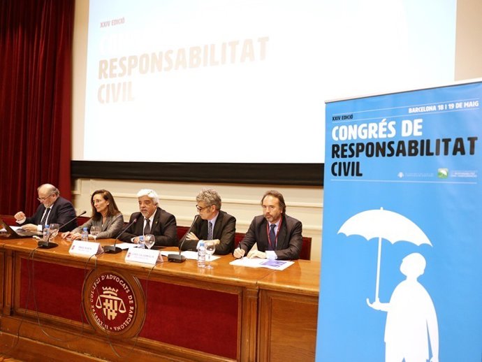 El degà de l'Icab, Oriol Rusca, inaugura el Congrés de Responsabilitat Civil
