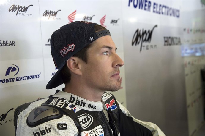 Nicky Hayden en el Circuito de Cataluña