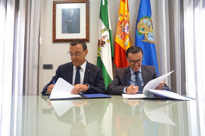 Nota Informativa. Las Diputaciones De Huelva Y Badajoz Firman Un Convenio Para C