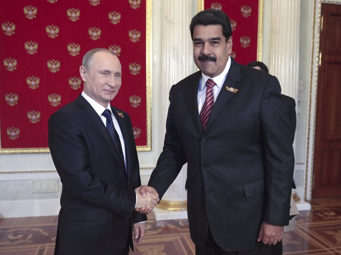 Nicolás Maduro y Vladimir Putin