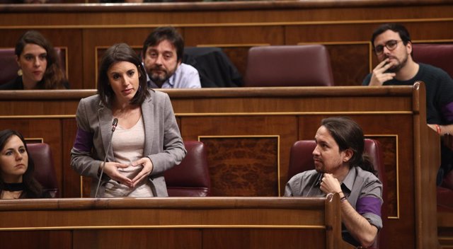 Irene Montero, de Podemos