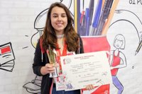 Belén Pérez Bueno, de un colegio de Albacete, gana el Concurso Coca-Cola Jóvenes Talentos de Relato Corto en C-LM