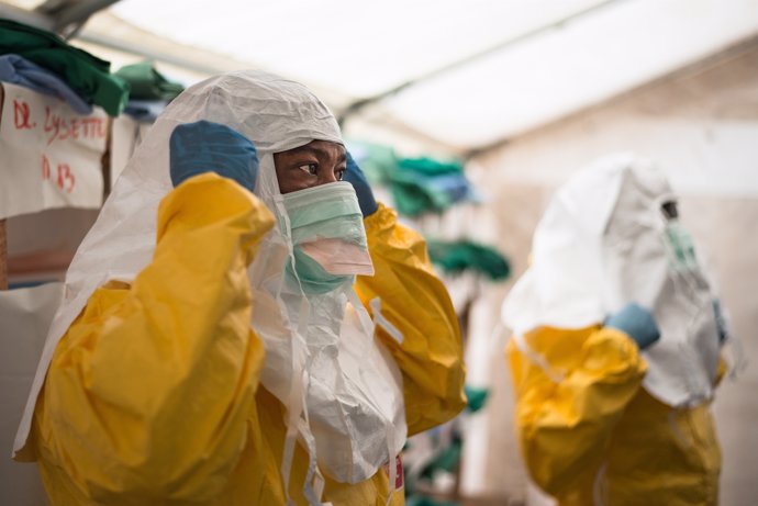 Centre de tractament contra l'Ebola de MSF a Ecuador (RDC)