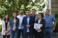 Unidos Podemos presenta su moción de censura como "alternativa contundente a la corrupción del PP"