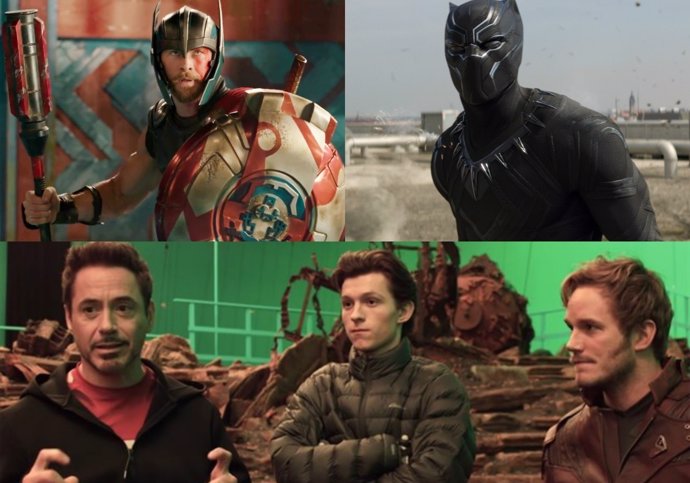 Thor: Ragnarok, Black Panther, Vengadores: Infinity War