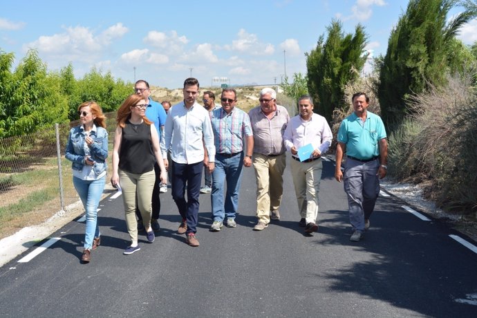 CANO EN SU VISITA A CIEZA