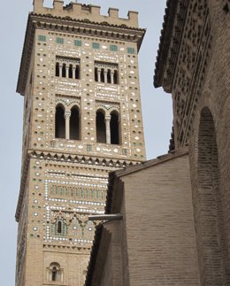 Torre de la Iglesia de la Magdalena en Zaragoza