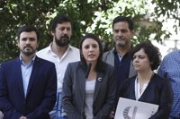 Podemos no menciona en su moción de censura el referéndum catalán que exige ERC para apoyarla