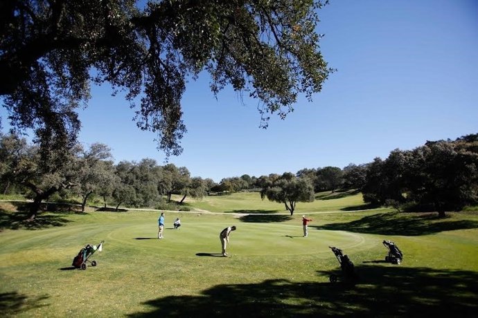 Uno de los campos de golf de la provincia
