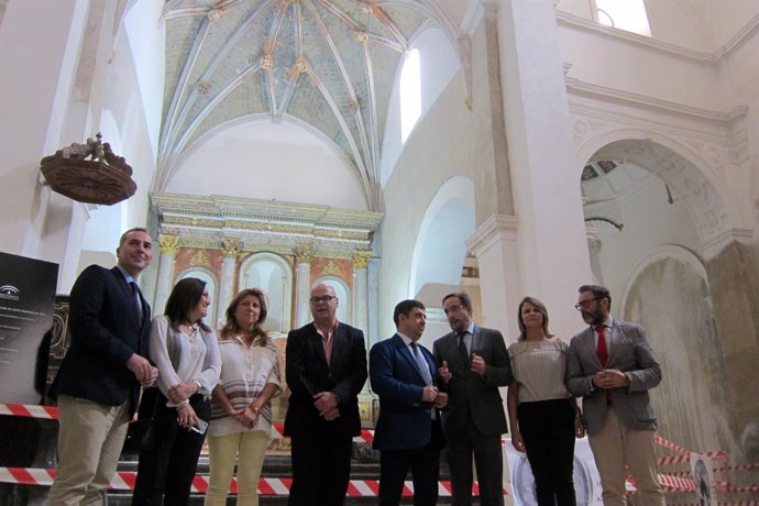 Visita a la iglesia de Santo Domingo de Jaén.