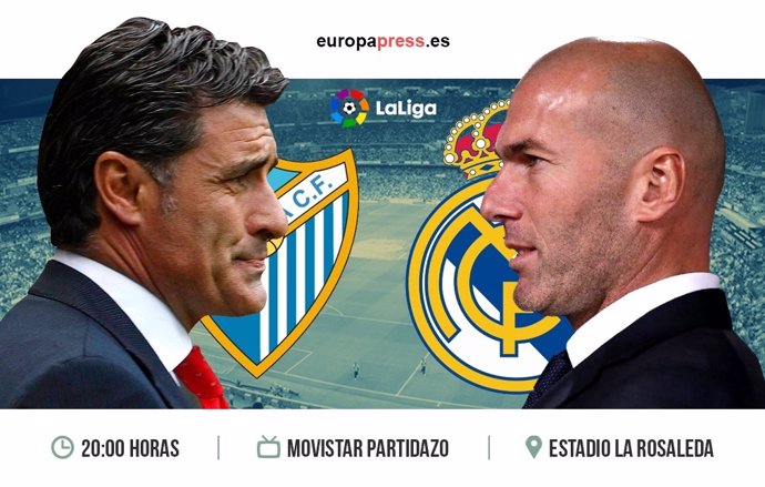 Horario y dónde ver el Málaga – Real Madrid | 38ª jornada Liga Santander 2017