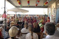 Niños ingresados en el Hospital Reina Sofía celebran la feria de Córdoba en la particular caseta 'El Jarabito'