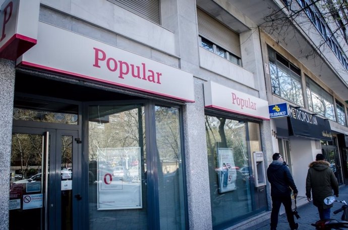 Sucursal, banco Popular