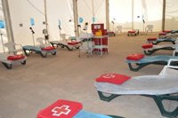 Un centenar de personas y seis ambulancias conforman el dispositivo de Cruz Roja para la Feria de Córdoba