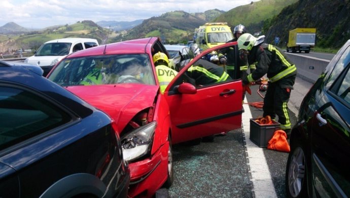 Accidente coche 