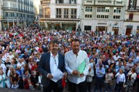 Centenares de personas apoyan el proyecto de Antonio Banderas para el Astoria