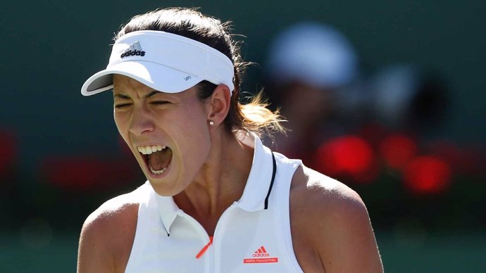 Garbiñe Muguruza gana en Indian Wells