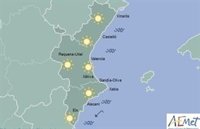 Cielos despejados y temperaturas por encima de 24 grados en la mayoría de la Comunitat
