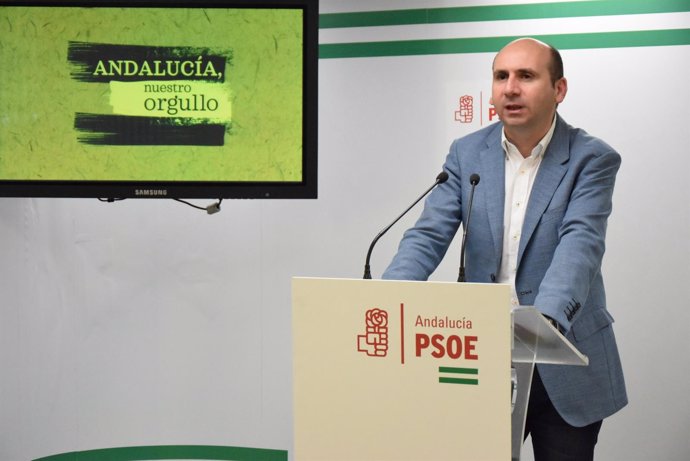 El secretario de Política Institucional del PSOE-A, Francisco Conejo