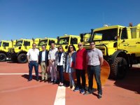 Junta recibe las últimas 8 autobombas que se incorporan a la campaña de incendios