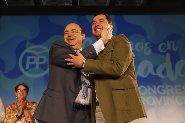 Sebastian Pérez y Juanma Moreno.